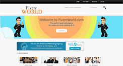 Desktop Screenshot of fiverrworld.com